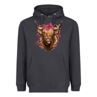 Smoke Highland cow Heavyweight Hoodie - Bettercallsaul