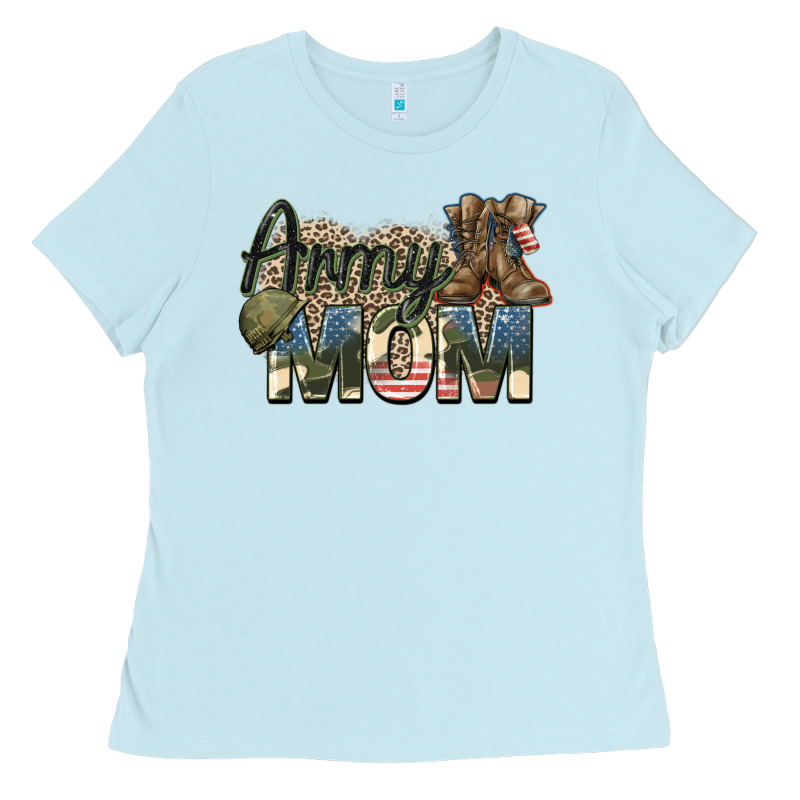 Army Mom Ladies Tee by Zillion Design Studio | Teevron