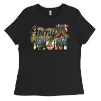Black army mom Ladies Tee - Zillion Design Studio