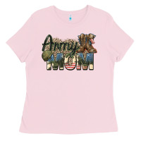 Bubblegum Pink army mom Ladies Tee - Zillion Design Studio