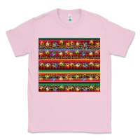 Bubblegum Pink Christmas lights serape Classic Tee - BarkalooDesign
