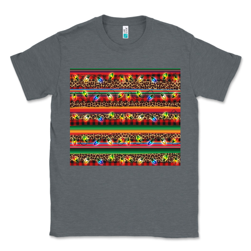 Christmas Lights Serape Classic Tee by BarkalooDesign | Teevron