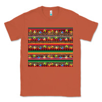 Copper Christmas lights serape Classic Tee - BarkalooDesign