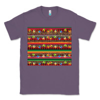 Lavender Christmas lights serape Classic Tee - BarkalooDesign
