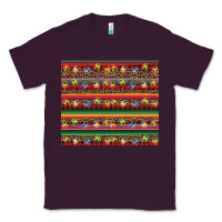 Plum Christmas lights serape Classic Tee - BarkalooDesign