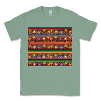 Sage Christmas lights serape Classic Tee - BarkalooDesign