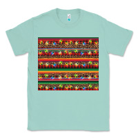 Seafoam Christmas lights serape Classic Tee - BarkalooDesign
