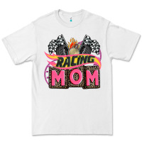 White racing mom with racing oto equipment Premium Tee - AdoDesignShop