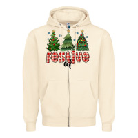 Sandshell festive af Zipper Hoodie - MaliasSmallBusiness