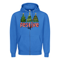 True Royal festive af Zipper Hoodie - MaliasSmallBusiness