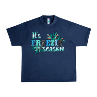 Navy it's freezin' season Urban Heavy Tee - AdoDesignShop