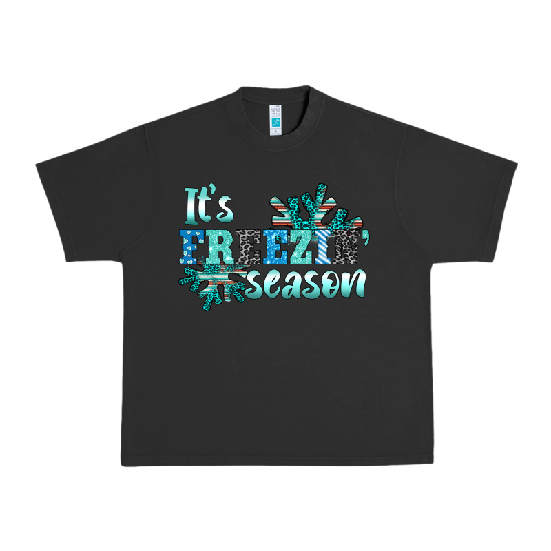 It's Freezin' Season Urban Heavy Tee by AdoDesignShop | Teevron