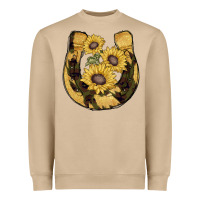 Mushroom horseshoe sunflower camouflage Heavyweight Sweatshirt - AdoDesignShop