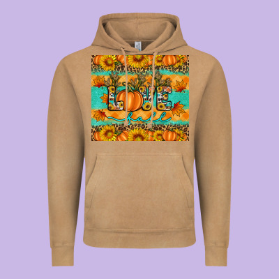 Love Fall Vintage Hoodie Designed By Artiststas