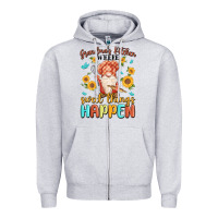 Grandma's Kitchen Where Sweet Things Happen Zipper Hoodie | Teevron