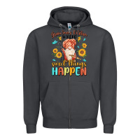 Smoke grandma's kitchen where sweet things happen Zipper Hoodie - MaliasSmallBusiness