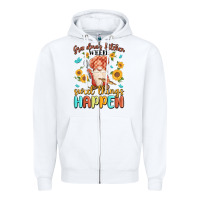 White grandma's kitchen where sweet things happen Zipper Hoodie - MaliasSmallBusiness