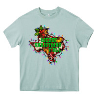 Arona merry Christmas y'all Texas map Heavy Core Tee - BarkalooDesign