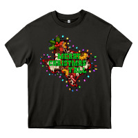 Asphalt merry Christmas y'all Texas map Heavy Core Tee - BarkalooDesign