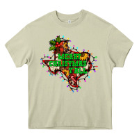 Mossy merry Christmas y'all Texas map Heavy Core Tee - BarkalooDesign