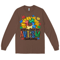 Chestnut accept understand love awareness Long Sleeve Tee - MaliasSmallBusiness