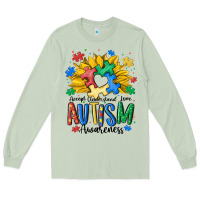 Matcha accept understand love awareness Long Sleeve Tee - MaliasSmallBusiness