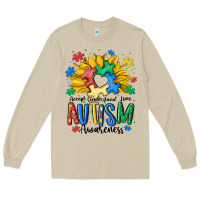 Mushroom accept understand love awareness Long Sleeve Tee - MaliasSmallBusiness