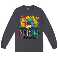 Smoke accept understand love awareness Long Sleeve Tee - MaliasSmallBusiness