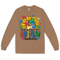 Toasted Coconut accept understand love awareness Long Sleeve Tee - MaliasSmallBusiness