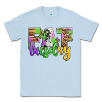Dusty Blue fat tuesday mardi gras Classic Tee - Jasminsmagicworld
