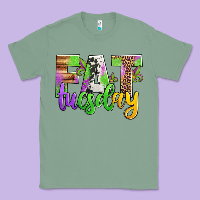 Fat Tuesday Mardi Gras Classic Tee Designed By Jasminsmagicworld