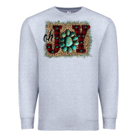 Heather Grey Oh Joy Christmas Premium Sweatshirt - Bettercallsaul
