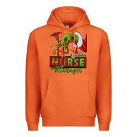 Carrot grinch hand nurse manager Premium Hoodie - NancyCooperArtShop