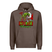 Coffee grinch hand nurse manager Premium Hoodie - NancyCooperArtShop