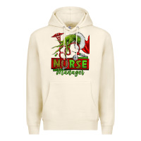 Tofu grinch hand nurse manager Premium Hoodie - NancyCooperArtShop