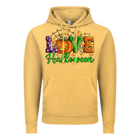 Vintage Mustard love halloween Vintage Hoodie - Artiststas