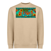 Mushroom blessed turquoise gemstone cactus and sunflower licanse plate Heavyweight Sweatshirt - Artiststas
