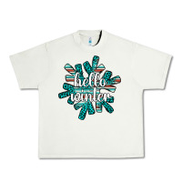 Pistachio hello winter Urban Heavy Tee - AdoDesignShop