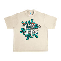 Sandshell hello winter Urban Heavy Tee - AdoDesignShop