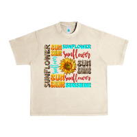 Sandshell sunflower sunshine Urban Heavy Tee - AdoDesignShop