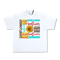 White sunflower sunshine Urban Heavy Tee - AdoDesignShop