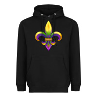 Black mardi gras Heavyweight Hoodie - RanaPortraitStore