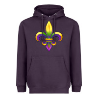 Plum mardi gras Heavyweight Hoodie - RanaPortraitStore