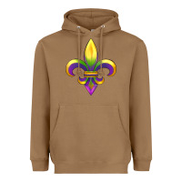 Toasted Coconut mardi gras Heavyweight Hoodie - RanaPortraitStore
