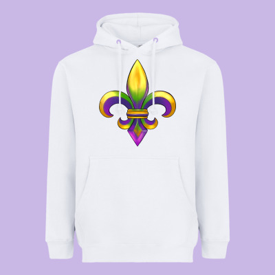 Mardi Gras Heavyweight Hoodie Designed By Ranaportraitstore