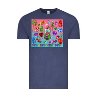 Vintage Denim candy Vintage Tee - AdoDesignShop