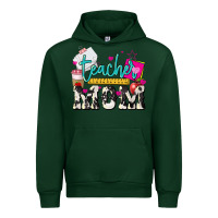 Forest Green Teacher Mom Mother's Day Urban Hoodie - HowdyJamesFarm