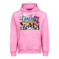 Fuchsia Pink Teacher Mom Mother's Day Urban Hoodie - HowdyJamesFarm