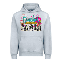 Heather Grey Teacher Mom Mother's Day Urban Hoodie - HowdyJamesFarm