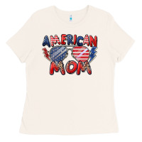 Bone American mom Ladies Tee - Zillion Design Studio